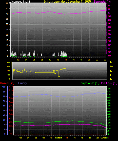 24 Hour Graph for Day 11