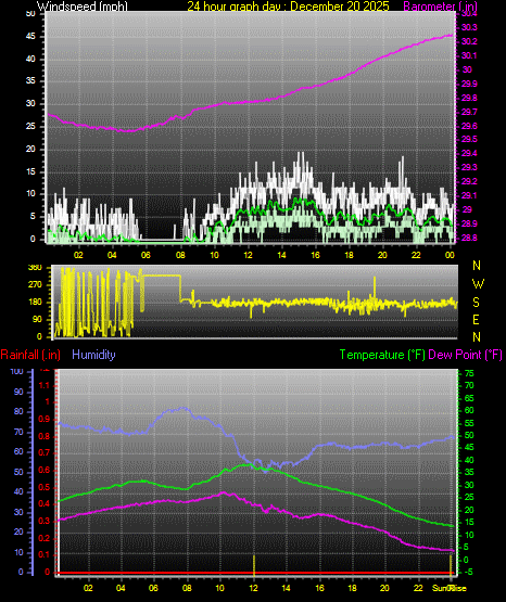 24 Hour Graph for Day 20