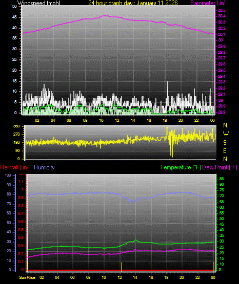 24 Hour Graph for Day 11