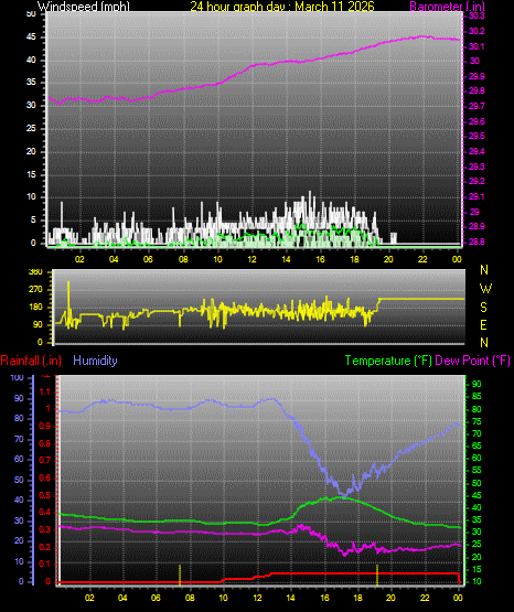 24 Hour Graph for Day 11