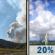 Thursday: Patchy Smoke then Slight Chance Showers And Thunderstorms
