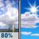Wednesday: Showers And Thunderstorms then Mostly Sunny