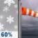 Wednesday: Light Snow Likely then Cloudy